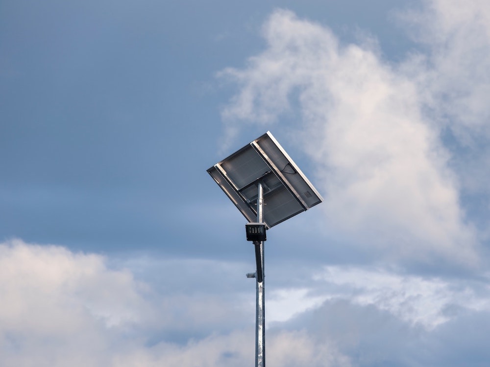 alumbrado por fuentes solares en México